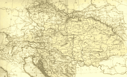 奥匈帝国——世界史奥匈帝国地图
