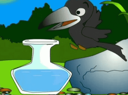 【乌鸦喝水办法】乌鸦喝水的故事思考：乌鸦喝水还有什么办法