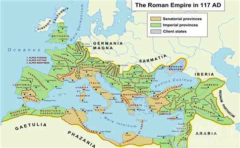 图拉真时期罗马帝国的疆域有多大