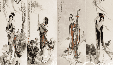 中国古代四大美女:沉鱼落雁闭月羞花分别指谁？