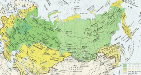 苏联——世界史苏联地图