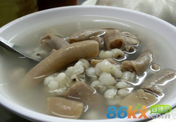 中医食疗汤谱,养生菜：四神汤