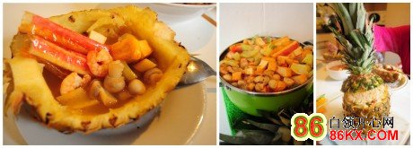 菠萝饭和冬阴功汤的做法