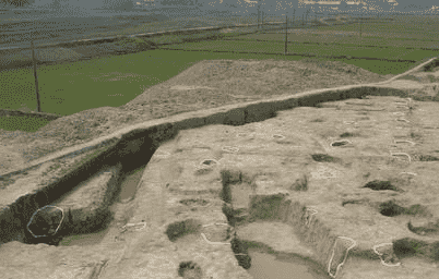 出土四羊方尊遗址附近有新发现 为同期建筑遗迹