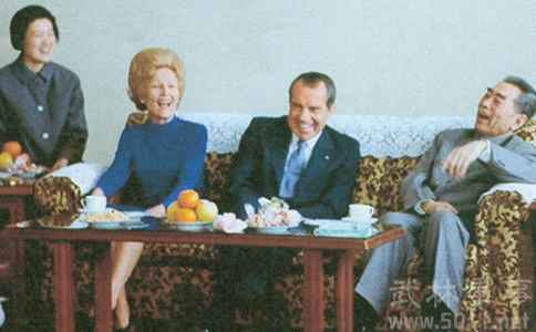 尼克松访华照片