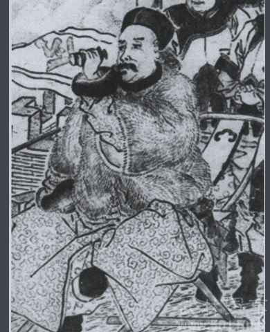 多隆阿将军的画像