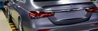 2021梅赛德斯奔驰AMG E63改款泄漏的水平尾灯看上去偏光
