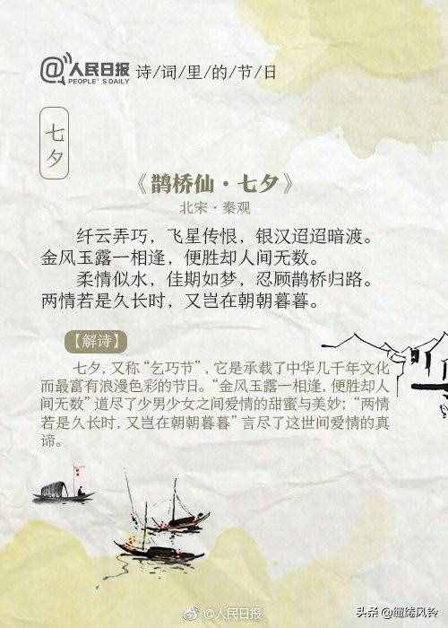 《人民日报》整理9首中国传统节日古诗词，品读经典，欢庆佳节！