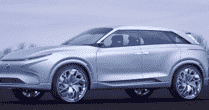 现代FE燃料电池概念车预览未来的现代燃料电池SUV