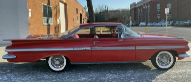 1959 年雪佛兰 Impalas 的三重奏混合了原始和未恢复的肌肉