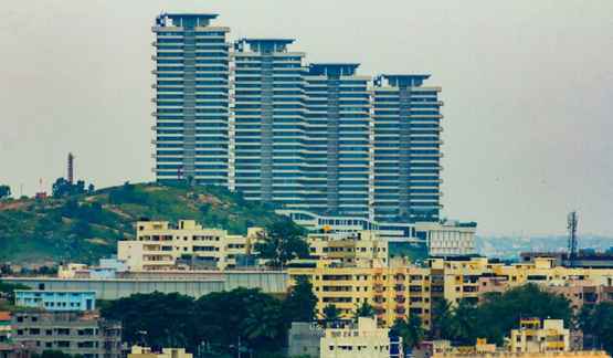 班加罗尔的十大豪华地区的房地产价格与租金