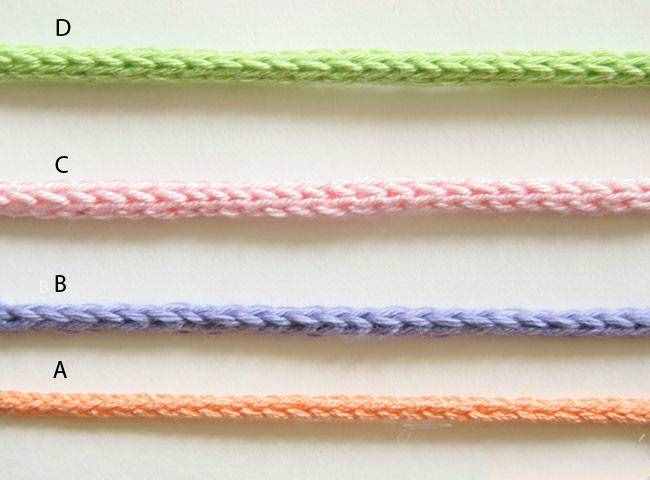 绳子编织（棒针基础教程）