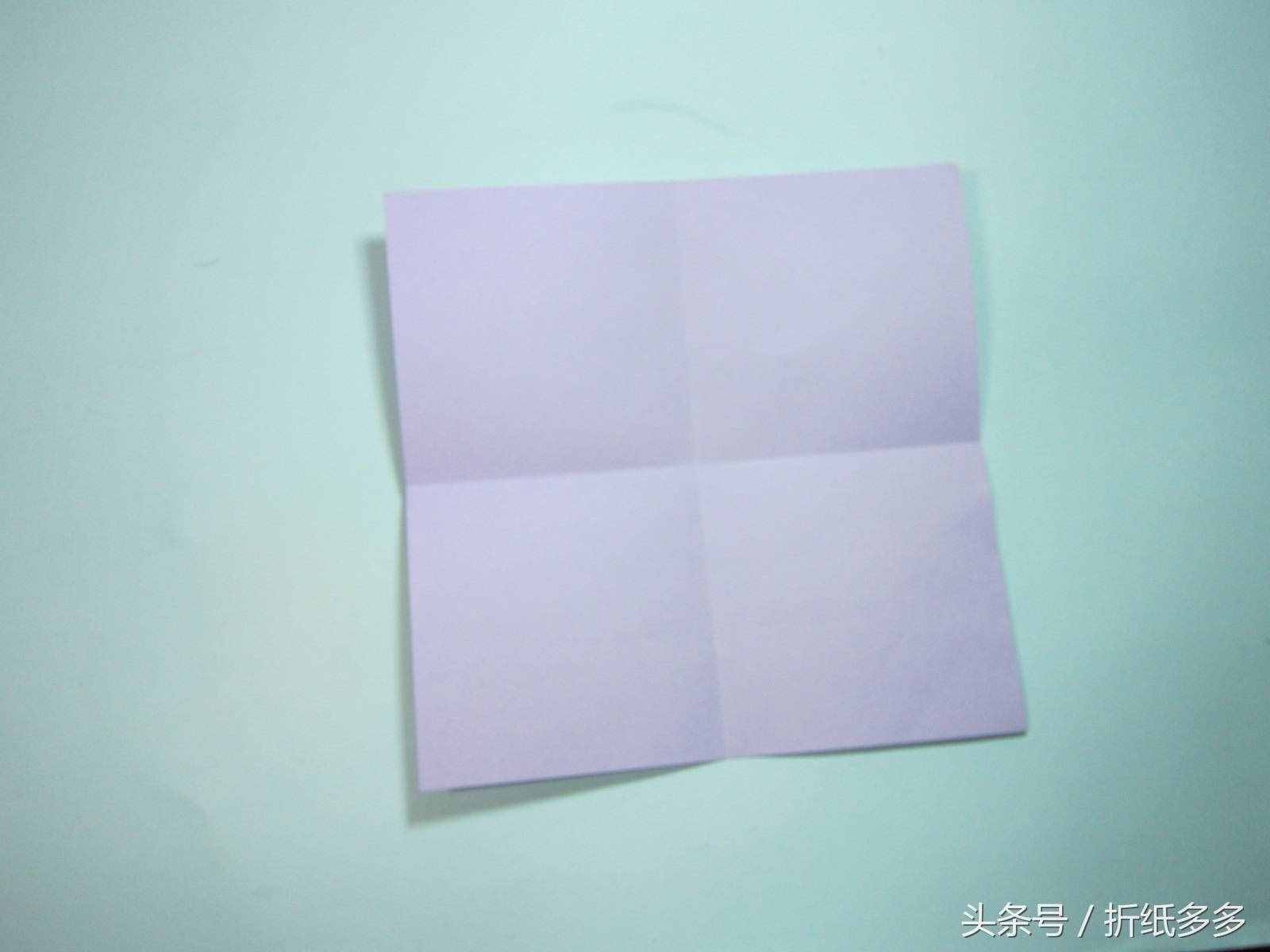 千纸鹤折法（简单的折纸教程）