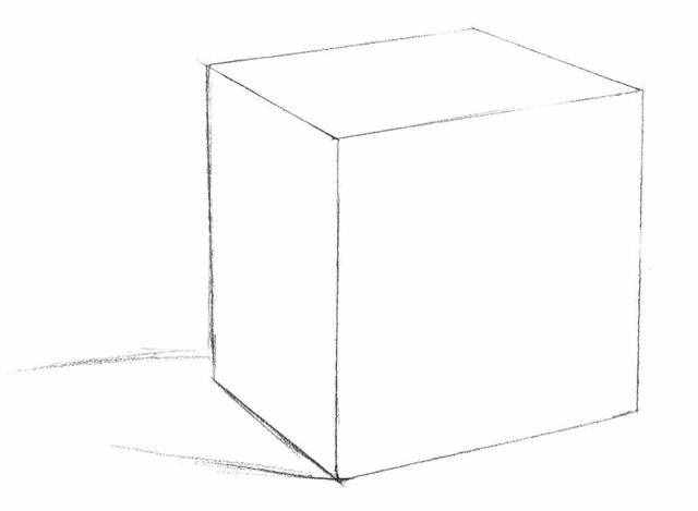 零基础素描教程：分步骤讲解三种石膏几何体画法，简单易学，收藏