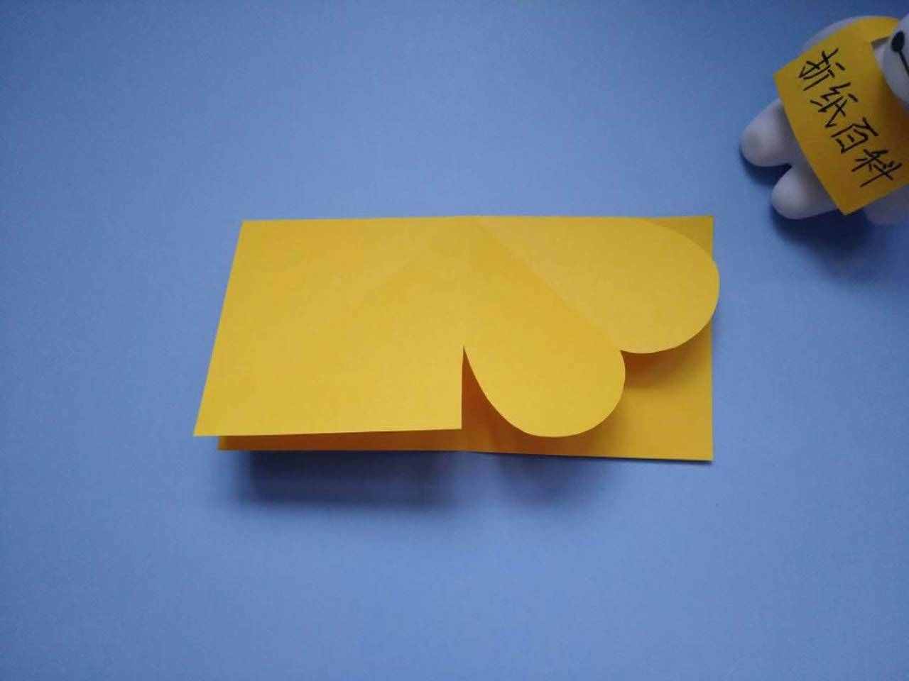 教师节立体爱心贺卡，简单几步就能做一个，手工DIY折纸图解教程