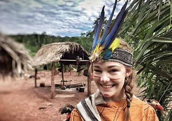 土著人原始部落女人（非洲原始部落的女酋长）