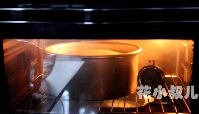 戚风蛋糕不塌陷、不湿黏的做法，教你准确掌握烤箱温度