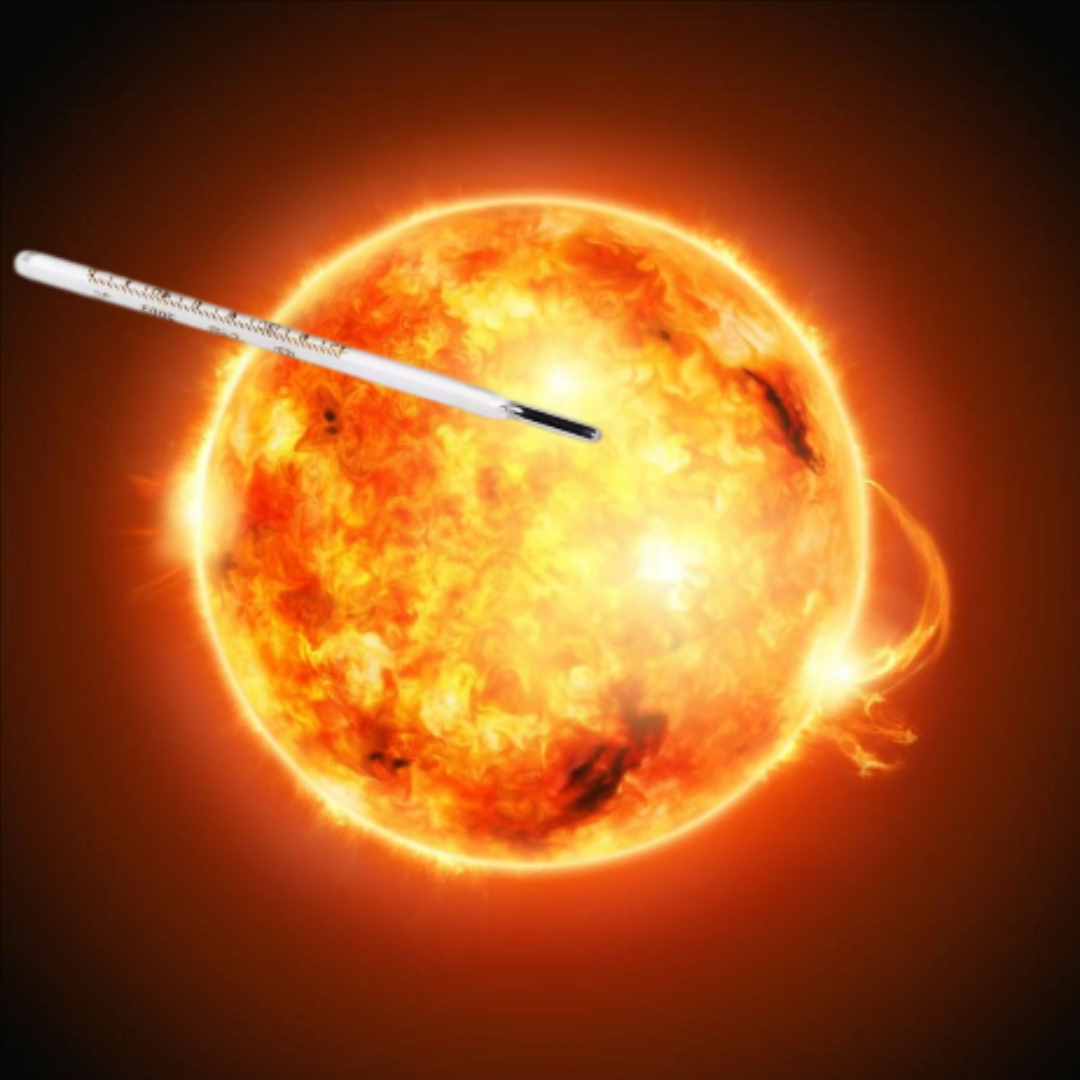 太阳的表面温度（表面温度5500度）