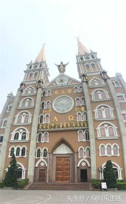 深圳有一个如此美丽的橙色教堂，你们知道吗