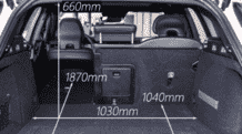 评测2018款沃尔沃V60后备箱尺寸多少及2018款沃尔沃V60中控屏幕介绍