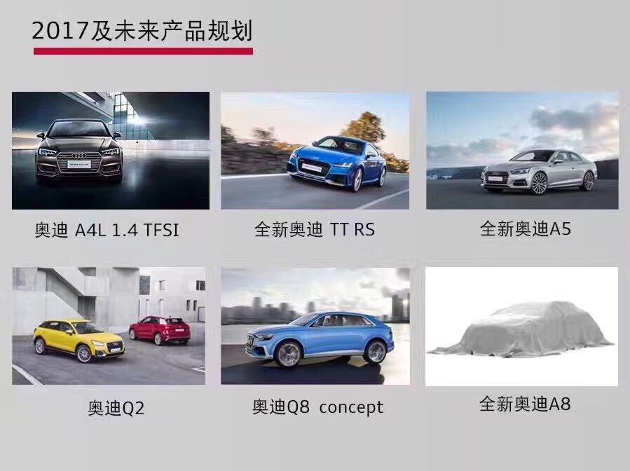 车市资讯：奥迪公布2017新车计划 小SUV Q2将引入国产