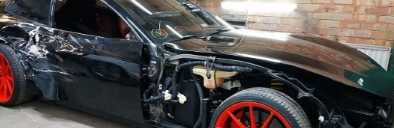 法拉利GTC4 Lusso击毁被俄罗斯机械师修复