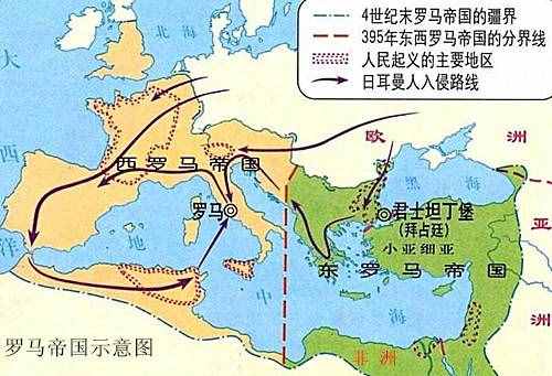 东罗马帝国最后有多惨，最后的疆域还没有一个县大