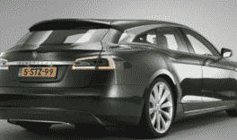 特斯拉Model S射击刹车驶向日内瓦 但需要长途汽车制造商