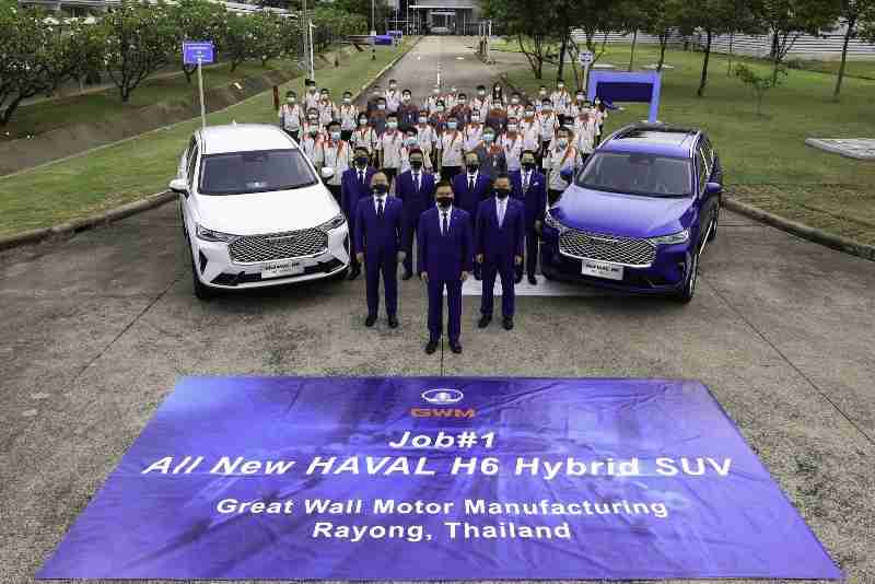 车市资讯：长城泰国工厂投产 首款车哈弗H6 HEV将上市