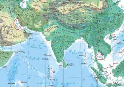 世界“十大海湾”之亚洲东南亚的泰国湾和西亚的波斯湾
