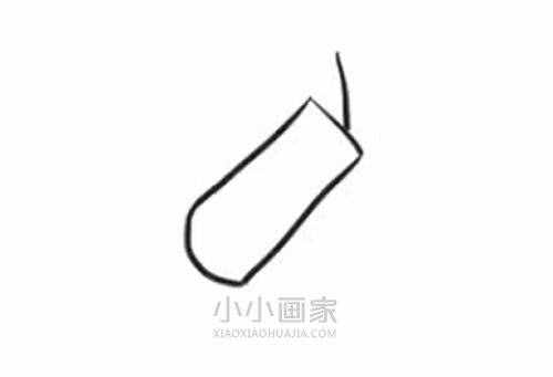 放鞭炮简笔画画法图片步骤- www.xiaoxiaohuajia.com