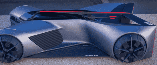 日产GTR2050是标志性跑车的未来派设计