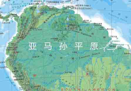 世界上最大的三个平原：亚马孙平原、东欧平原和西西伯利亚平原