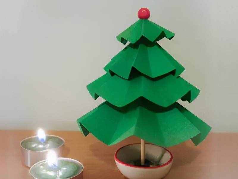 圣诞树手工制作方法（7款圣诞树手工制作）