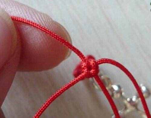 幸运漂亮小红绳手链，附详细教程